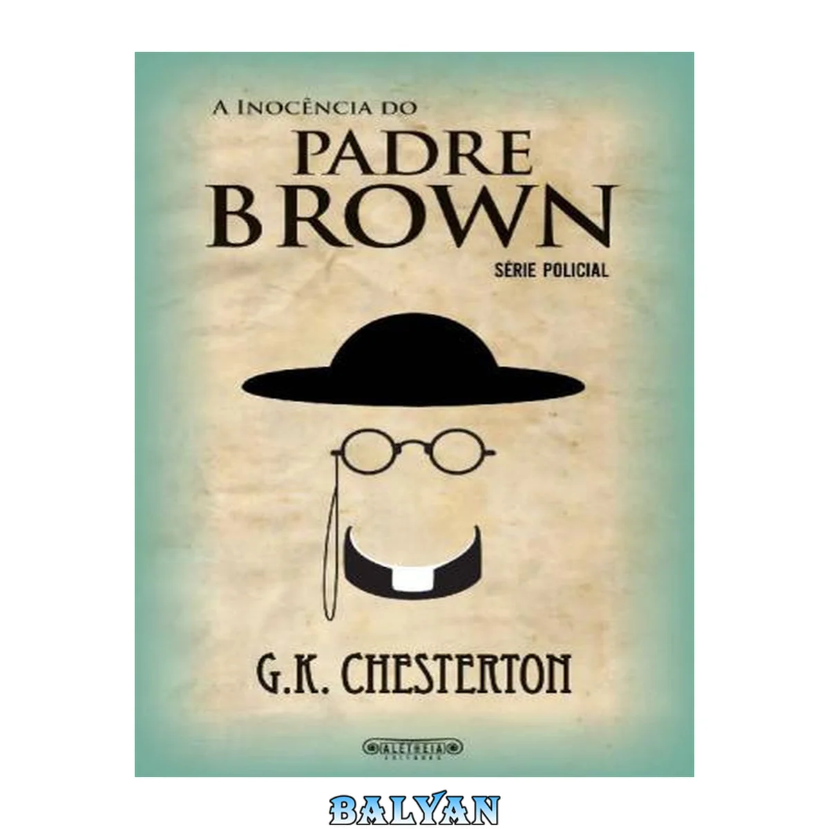 جلد کتاب A inocência do Padre Brown