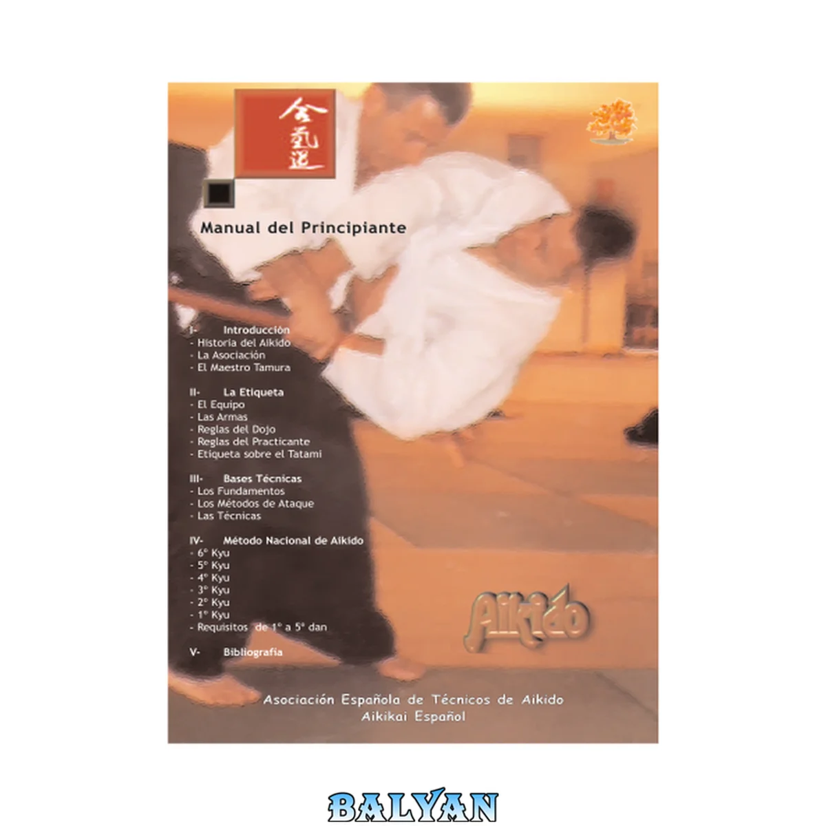 جلد کتاب Aikido Manual Del Principiante