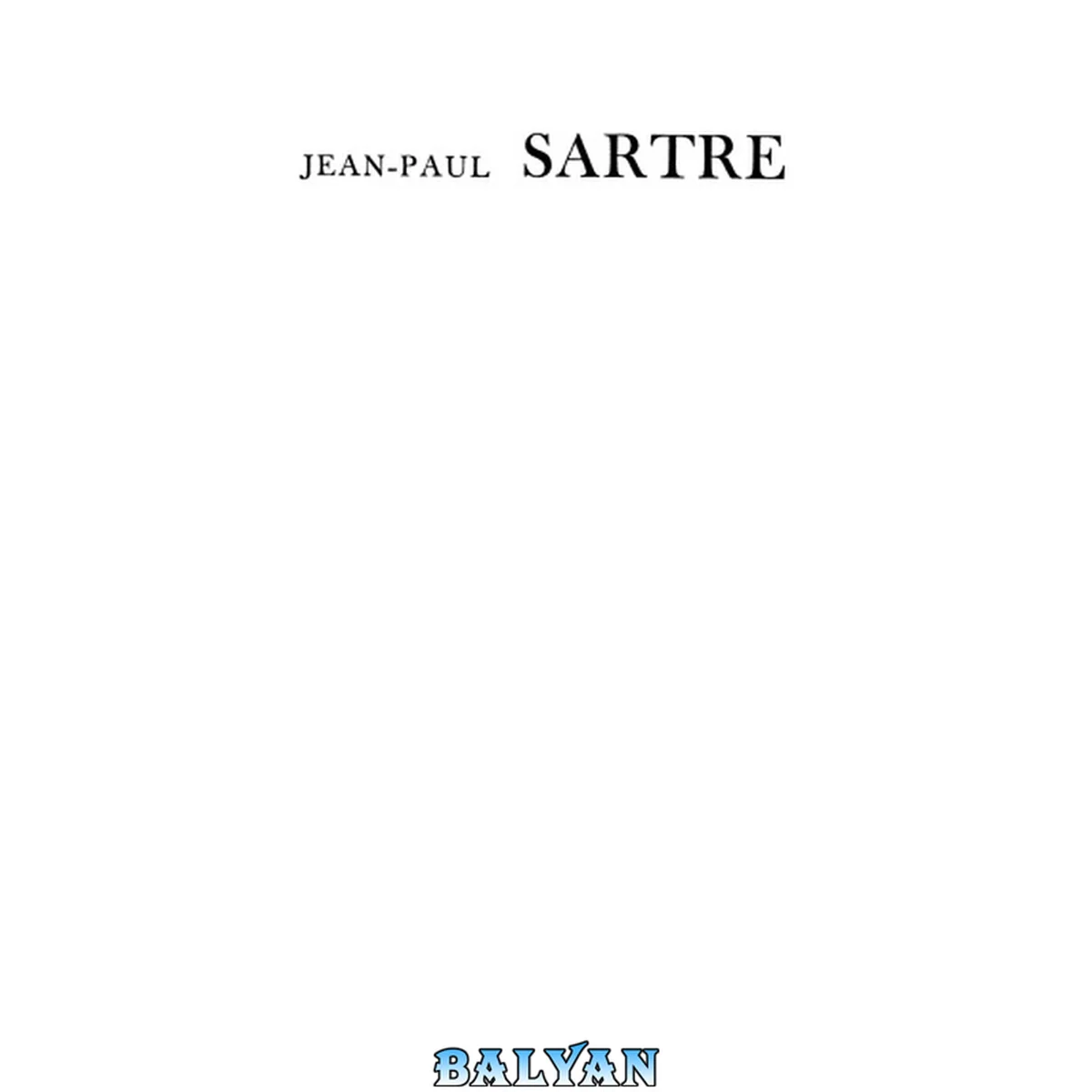 جلد کتاب The Words: The Autobiography of Jean-Paul Sartre