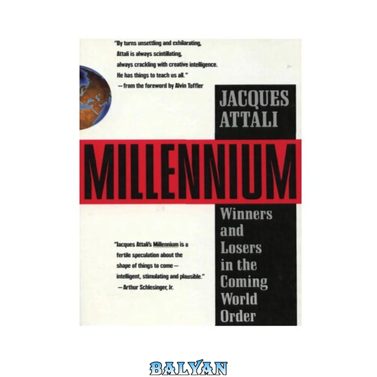 جلد کتاب Millennium. Winners and losers in the coming world order