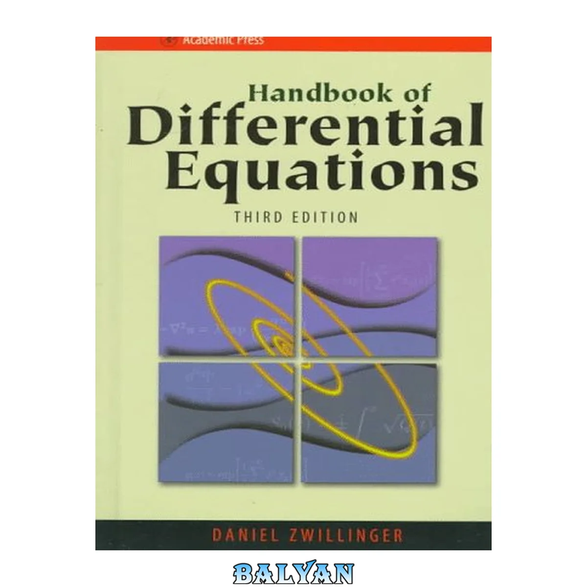 جلد کتاب Handbook of Differential Equations (Errata added)