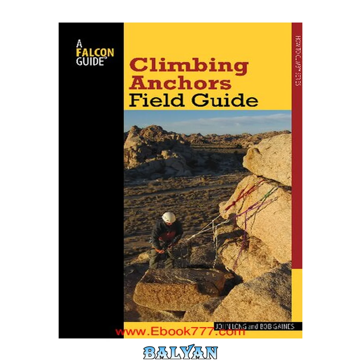 جلد کتاب Climbing Anchors Field Guide (How To Climb Series)
