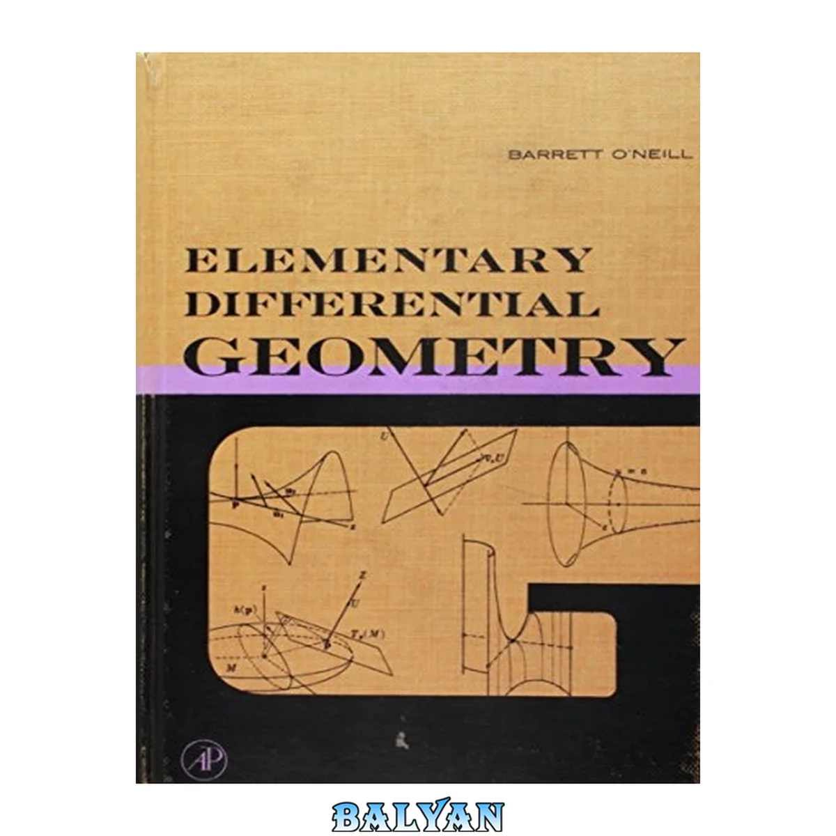 جلد کتاب Elementary differential geometry