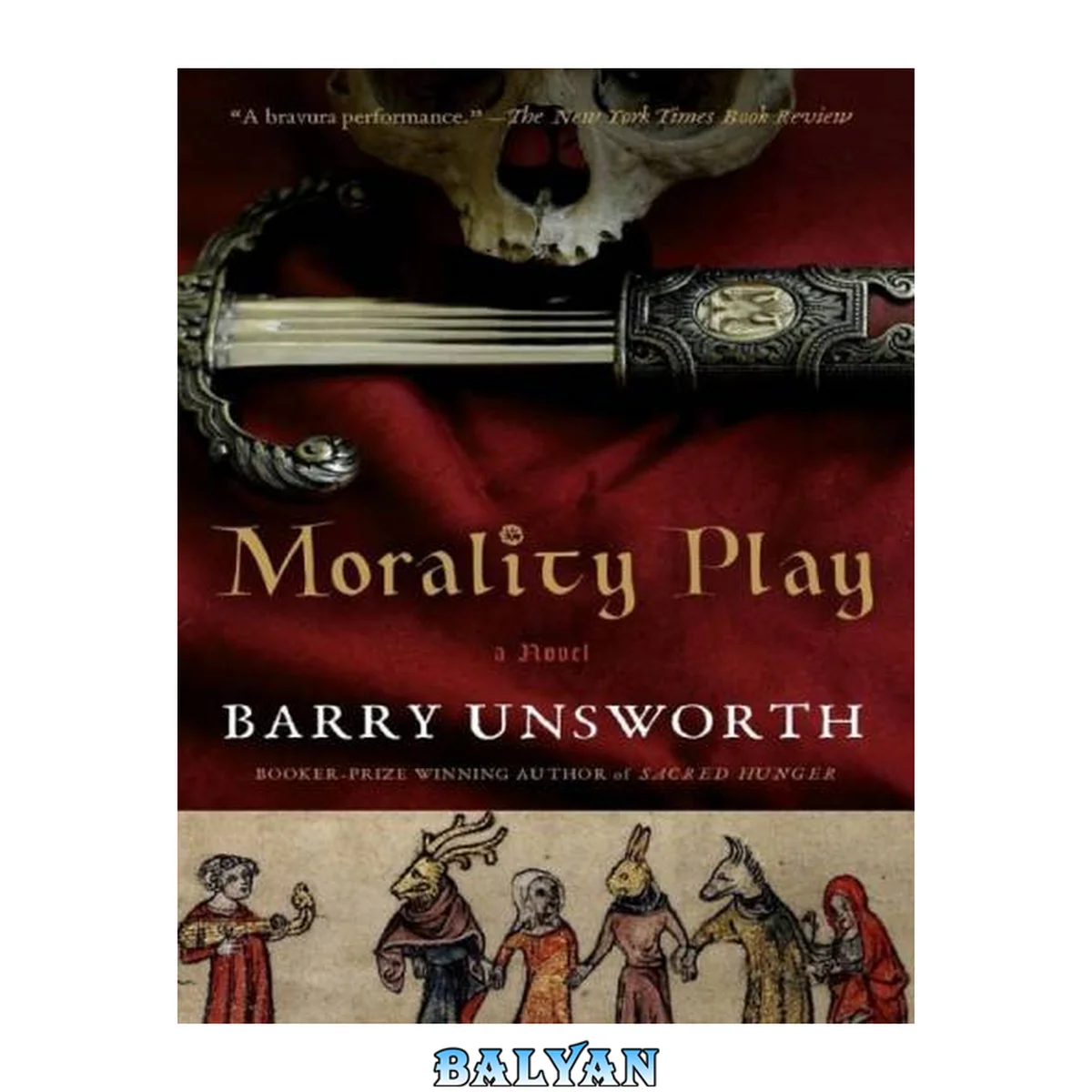 جلد کتاب Morality play : a novel