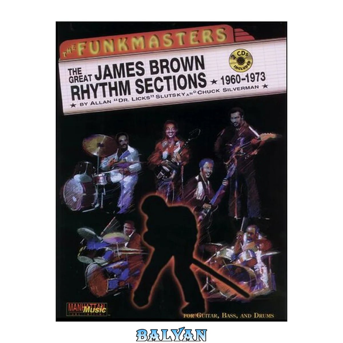 جلد کتاب The Great James Brown Rhythm Sections 1960-1973.