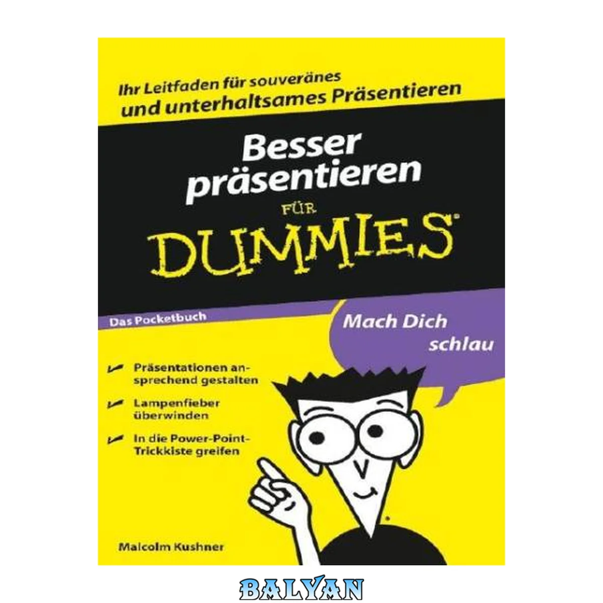 جلد کتاب Besser präsentieren für Dummies Das Pocketbuch