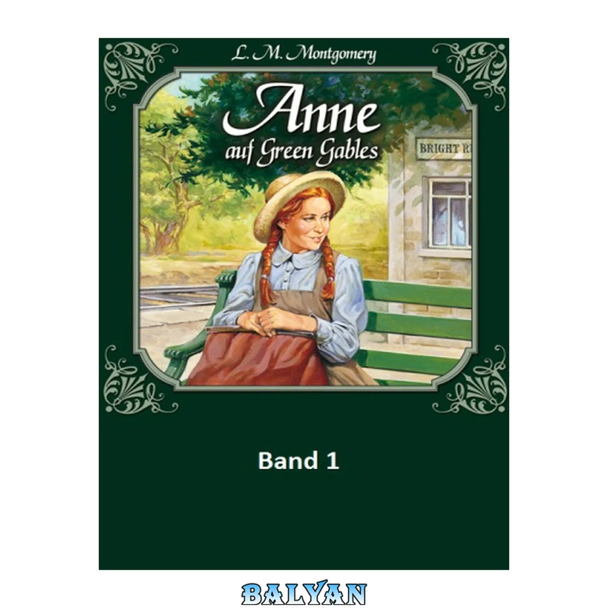 جلد کتاب Anne auf Green Gables