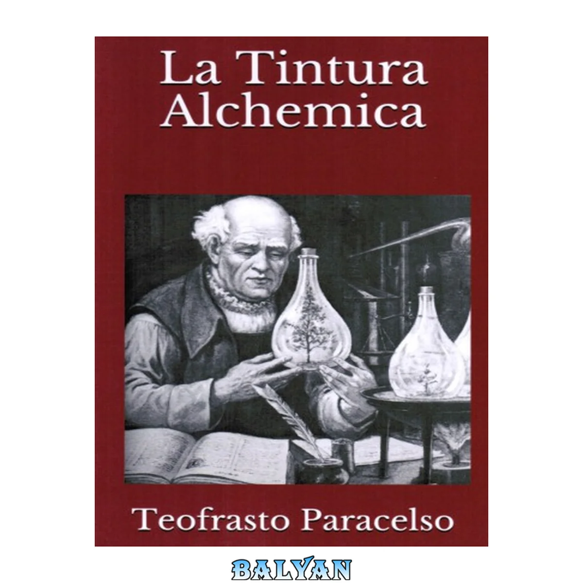 جلد کتاب La Tintura Alchemica