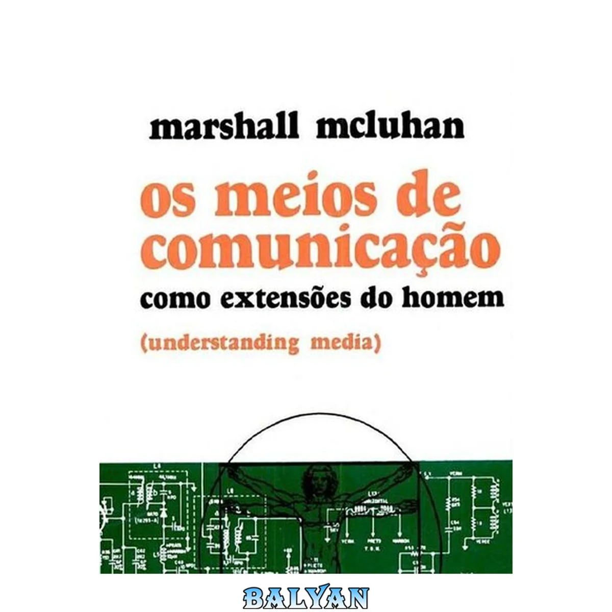 جلد کتاب Os Meios de Comunicação Como Extensões do Homem
