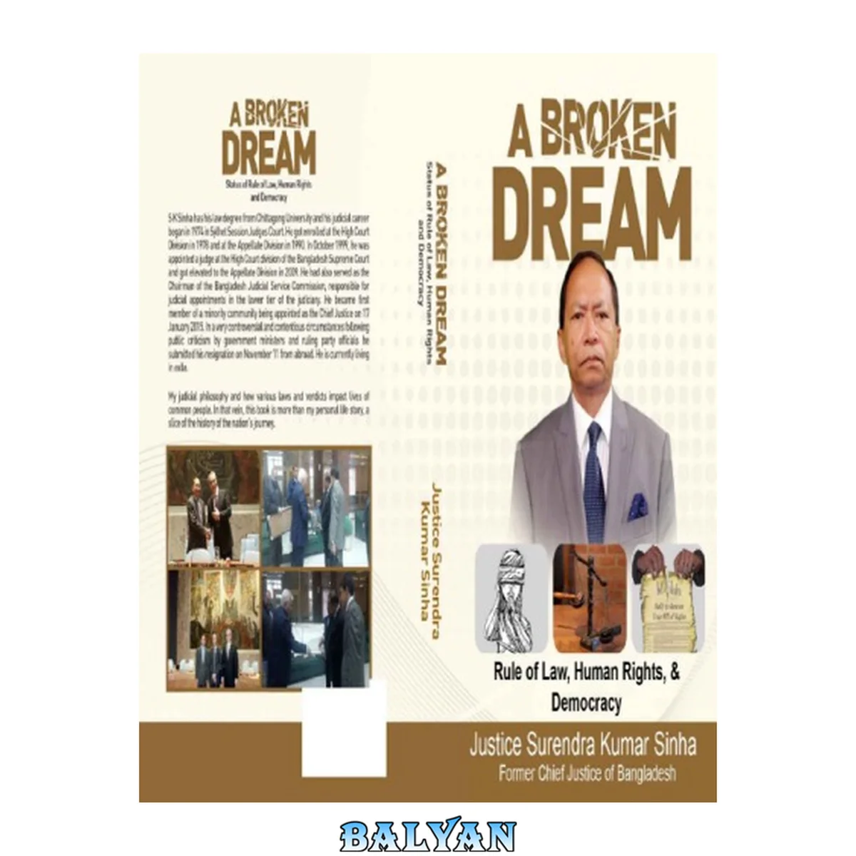جلد کتاب A Broken Dream: Rule of Law, Human Rights and Democracy