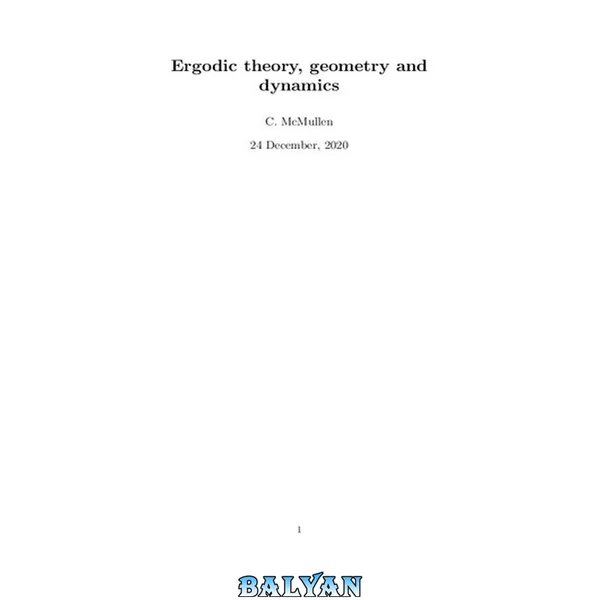 Ergodic theory, geometry and dynamics