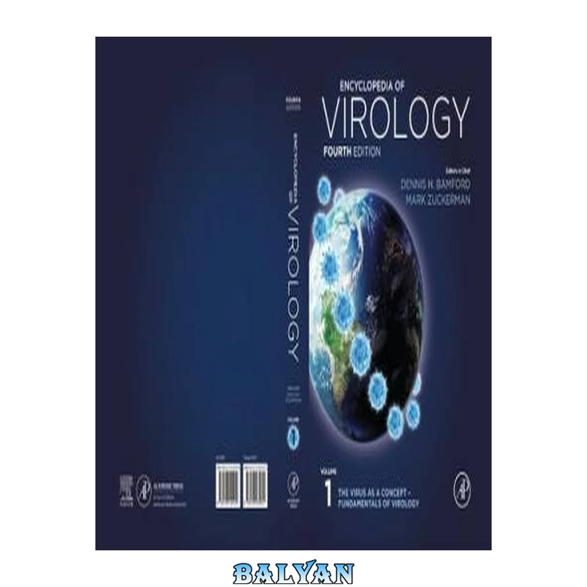 جلد کتاب Encyclopedia of Virology, Volume 1: The Virus as a Concept: Fundamentals of Virology