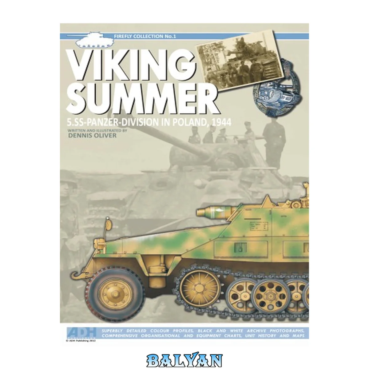جلد کتاب Viking Summer. 5.ss-panzer-division In Poland, 1944 (firefly Collection Series, No.1)