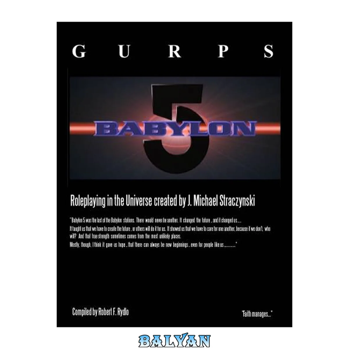 جلد کتاب Gurps Babylon 5 Compendium
