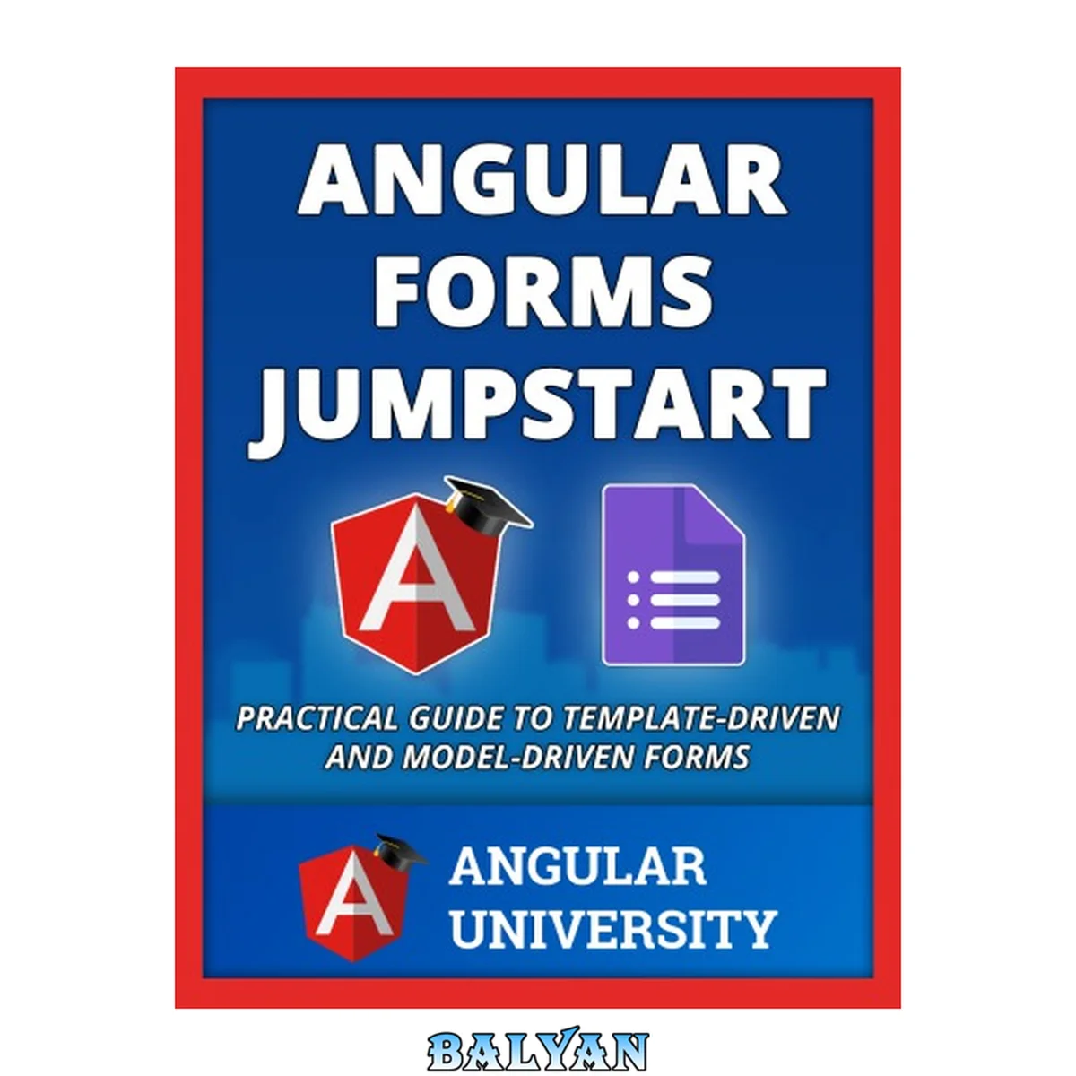 جلد کتاب Angular Forms Jumpstart Ebook