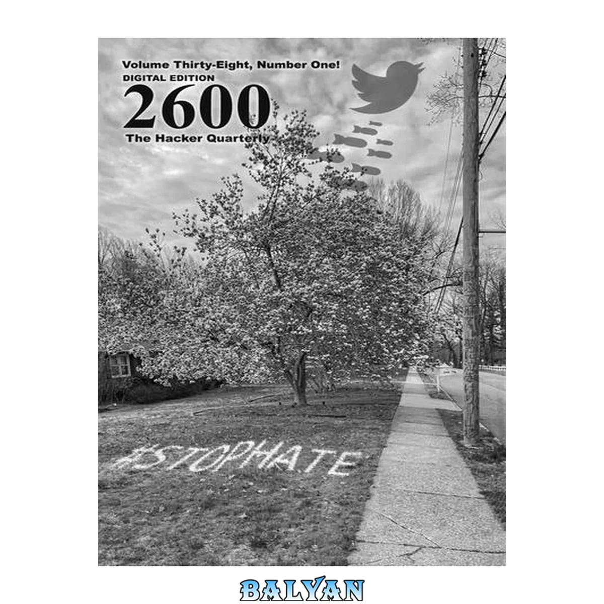 جلد کتاب 2600 Magazine: The Hacker Quarterly Volume 38 Number 1 38