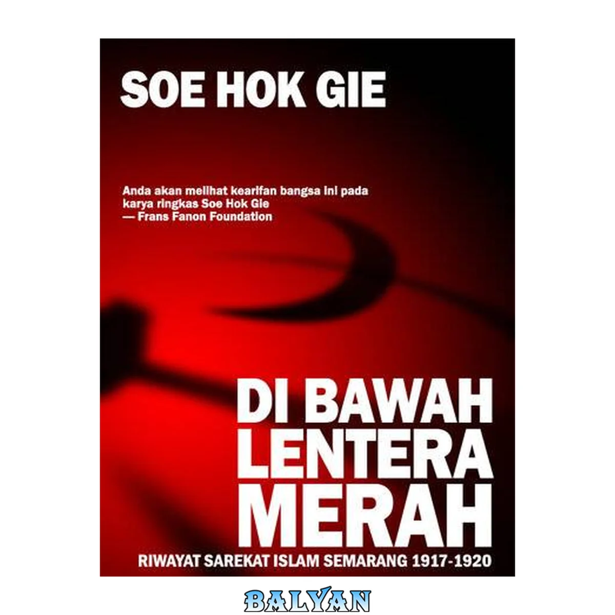 جلد کتاب Di Bawah Lentera Merah