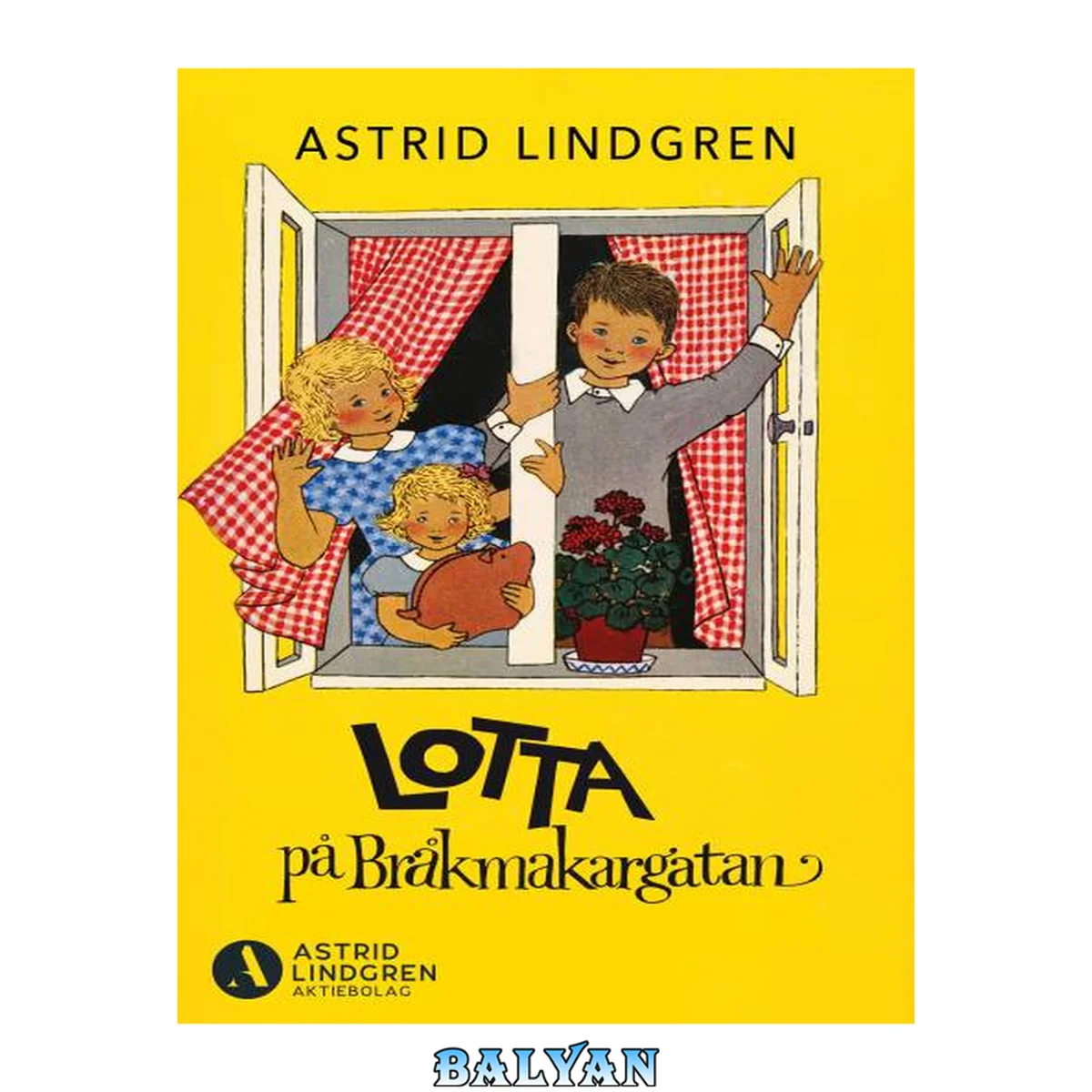 جلد کتاب Boken om Lotta på Bråkmakargatan