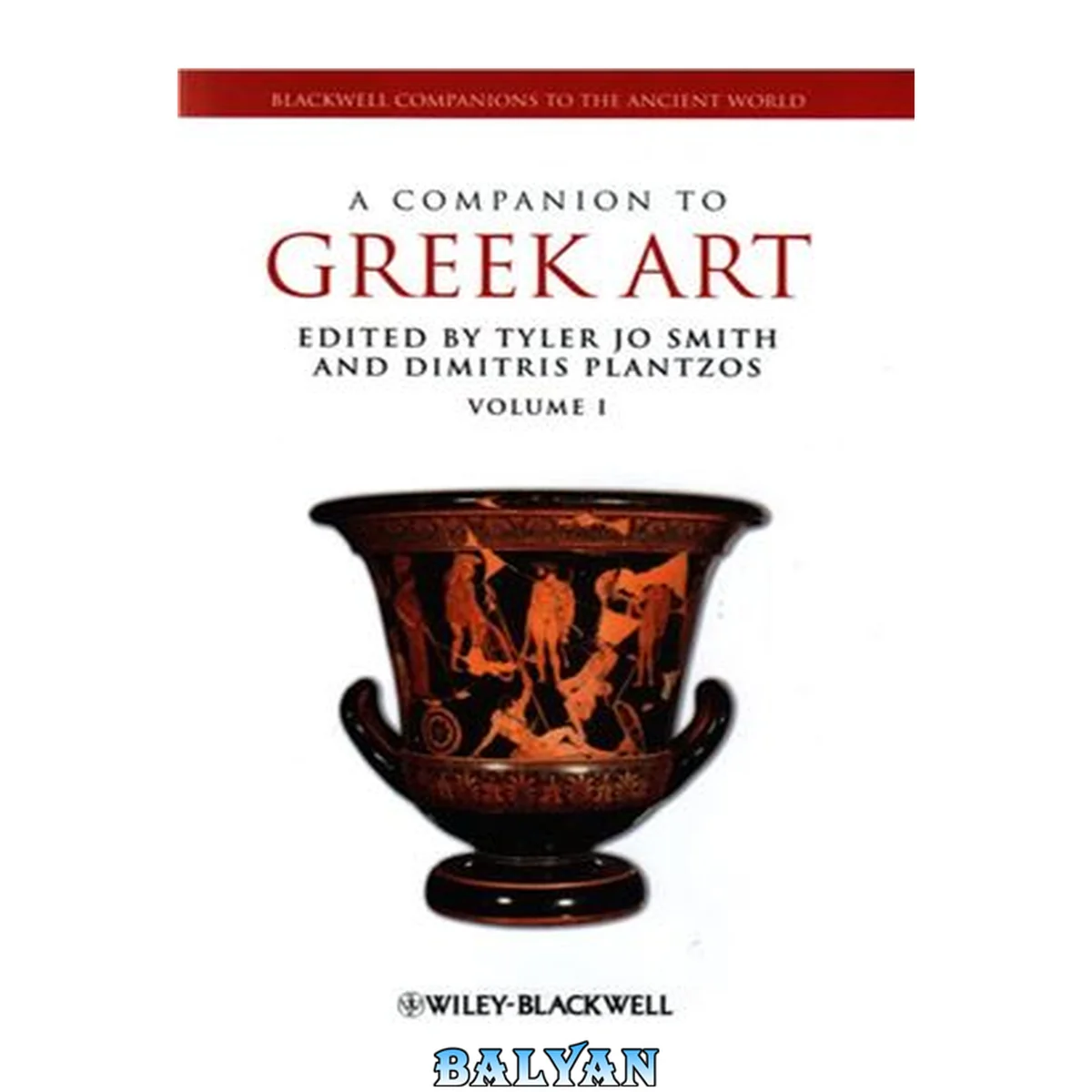 جلد کتاب A Companion to Greek Art. Vol.1 and vol.2