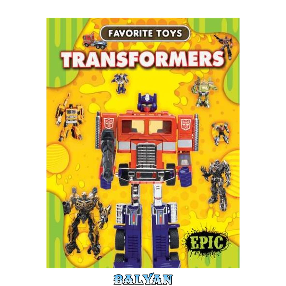 جلد کتاب Transformers