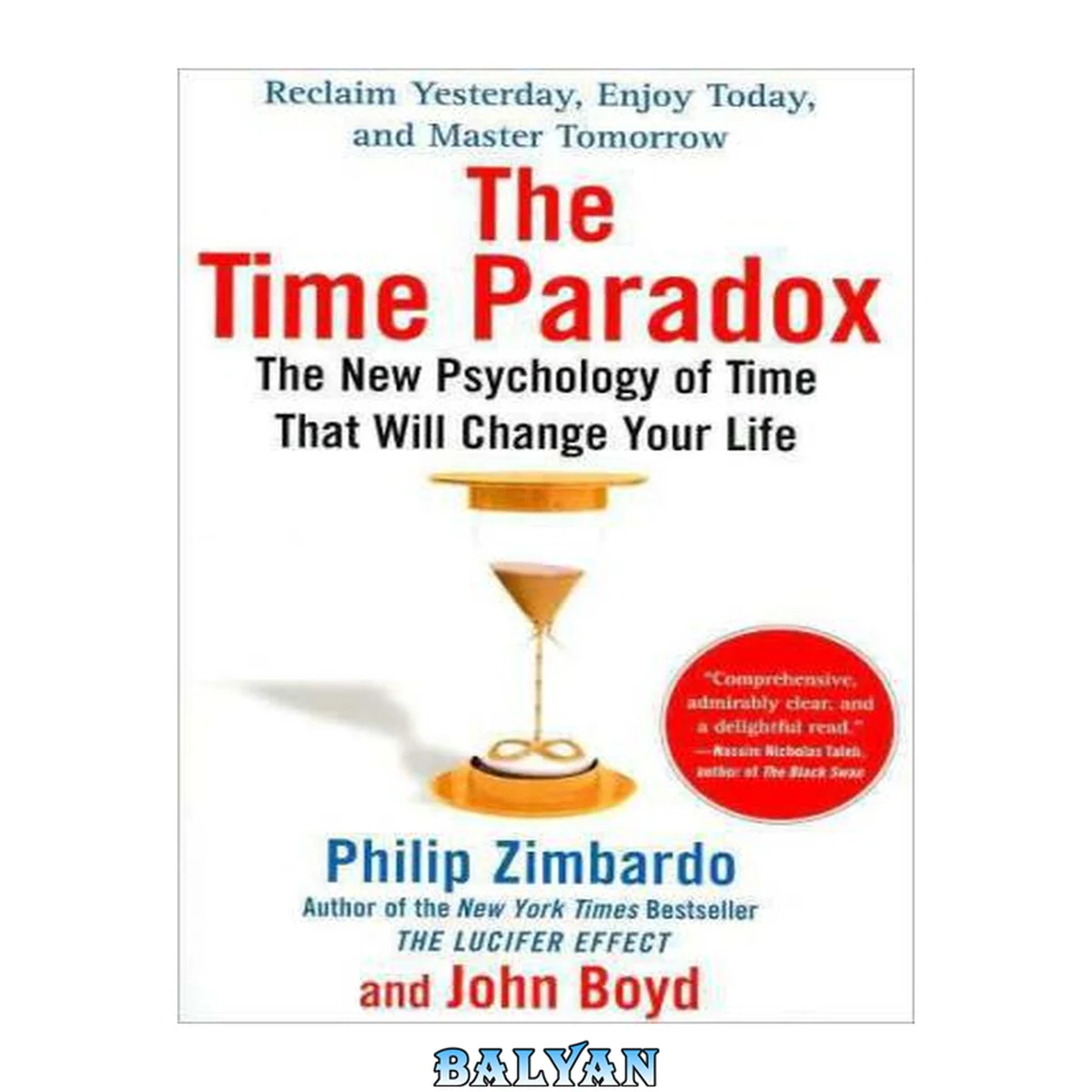 جلد کتاب The time paradox : the new psychology of time that will change your life