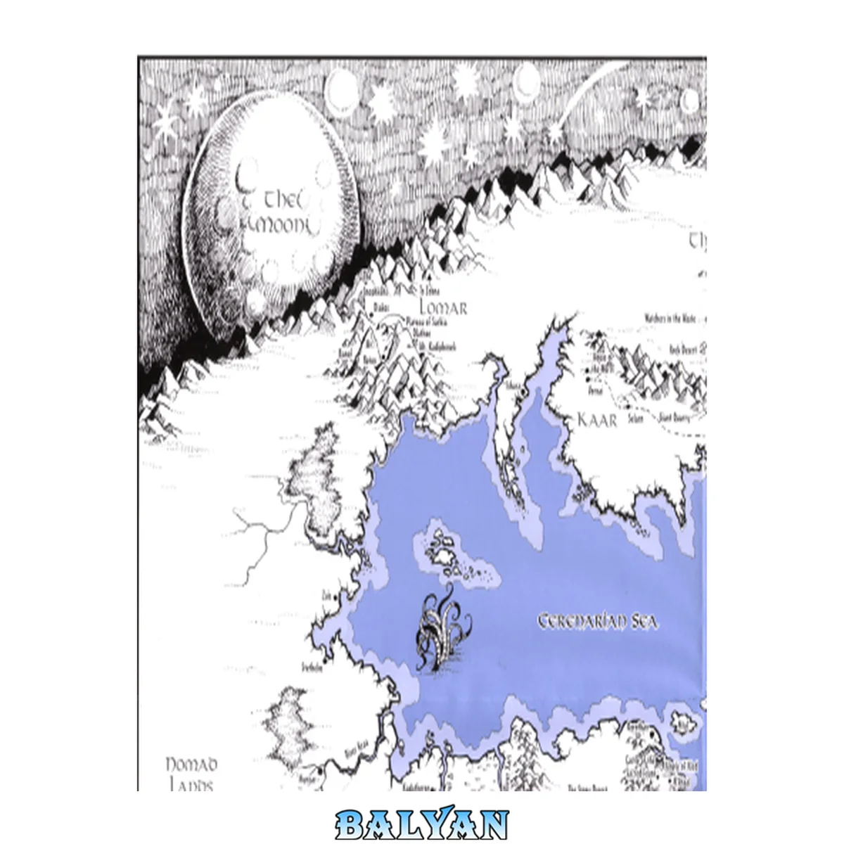 جلد کتاب Call of Cthulhu - Map of the Dreamlands
