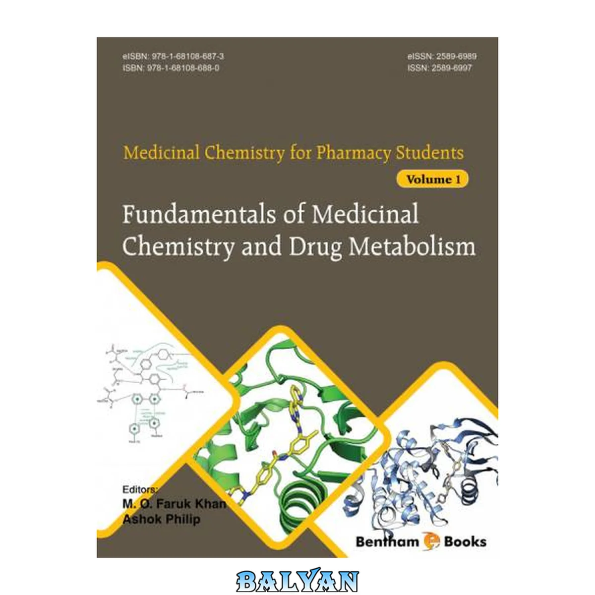 جلد کتاب Fundamentals of medicinal chemistry for pharmacy students. Volume 1, Fundamentals of medicinal chemistry and drug metabolism