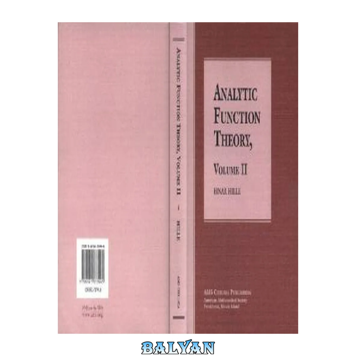 جلد کتاب Analytic function theory Volume 2