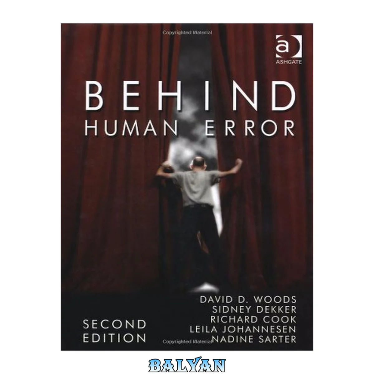 جلد کتاب Behind Human Error