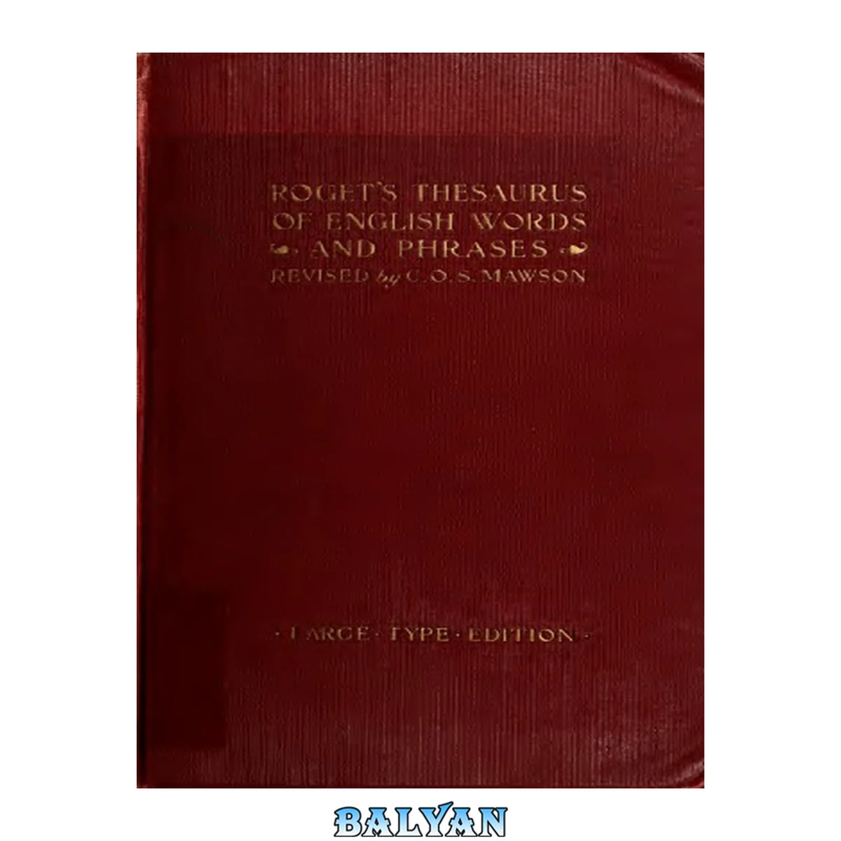 جلد کتاب Roget’s Thesaurus
