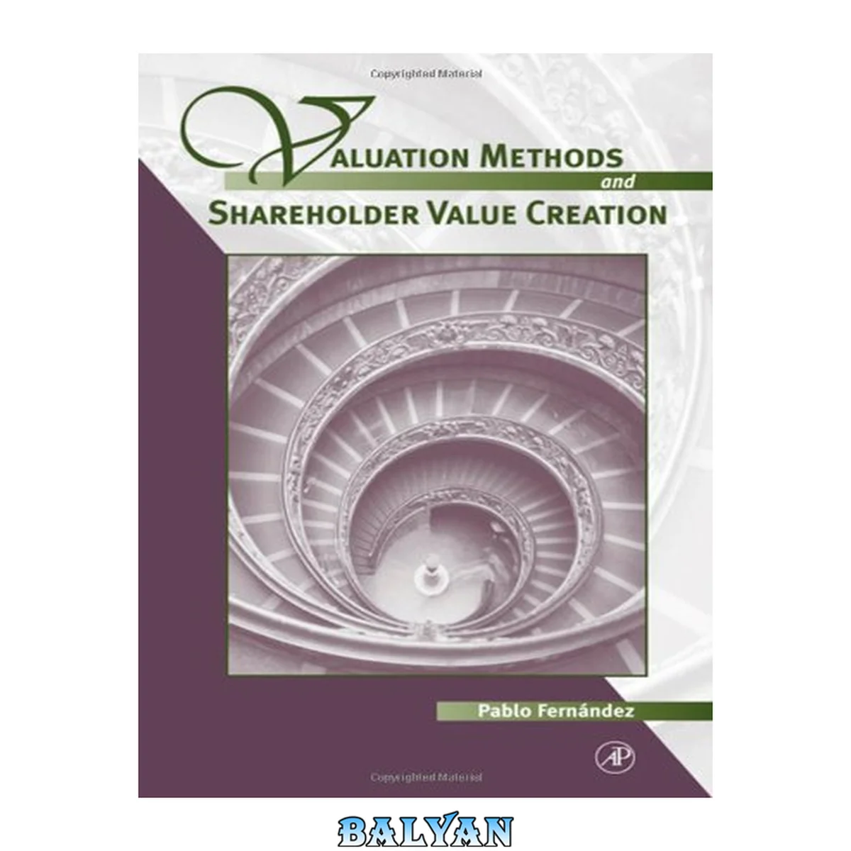 جلد کتاب Valuation Methods and Shareholder Value Creation