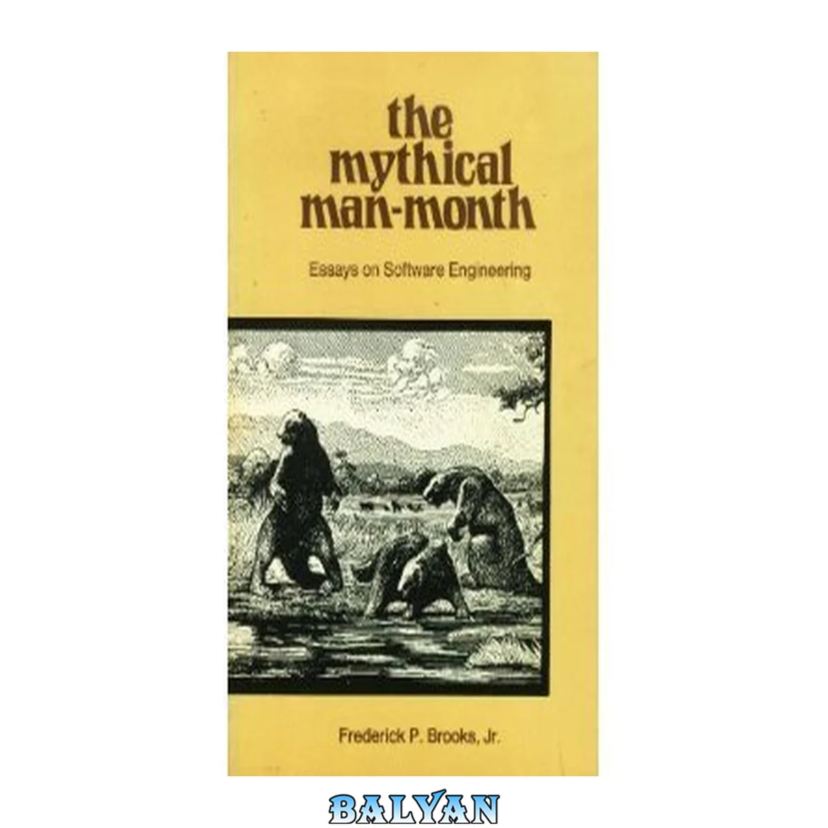 جلد کتاب The mythical man-month : essays on software engineering