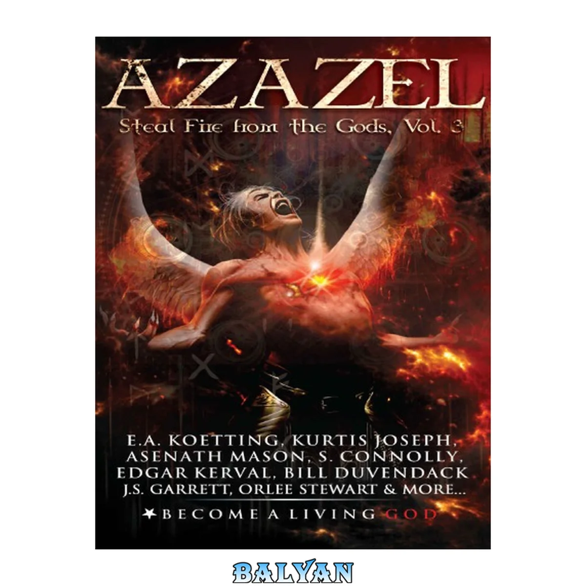 جلد کتاب Azazel: Steal Fire from the Gods
