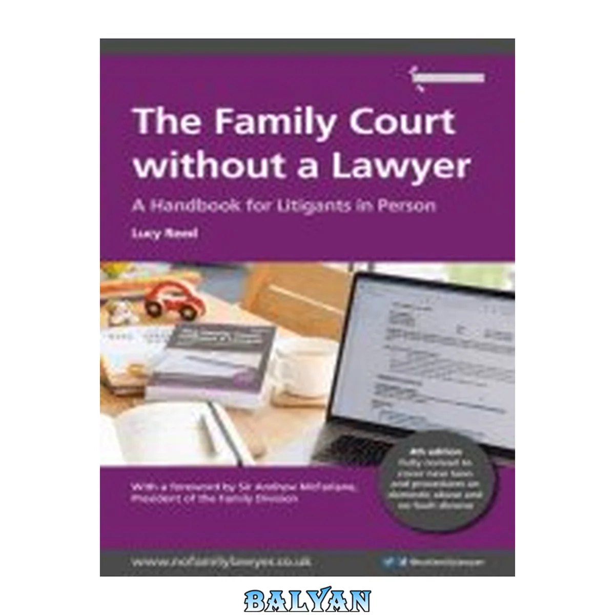 جلد کتاب The family court without a lawyer : a handbook for litigants in person