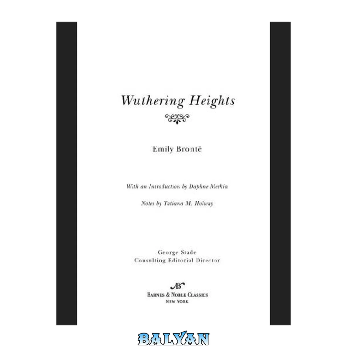 جلد کتاب Wuthering Heights (Barnes &amp; Noble Classics)