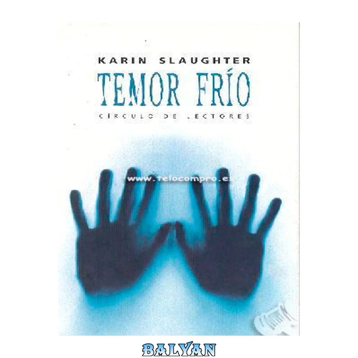 جلد کتاب Temor frío
