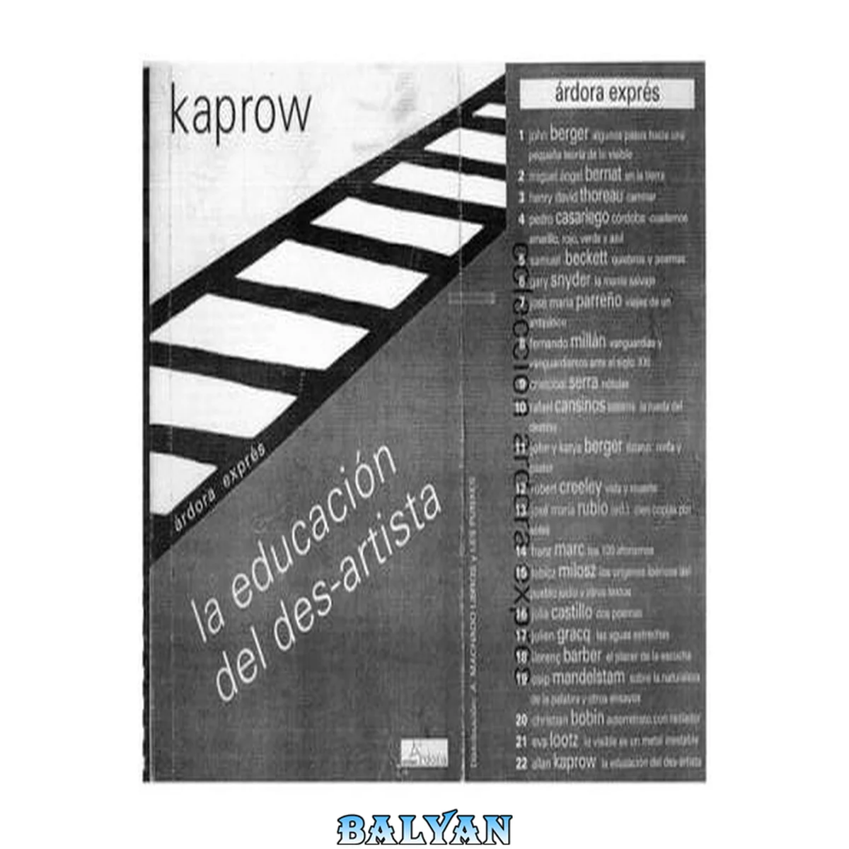 جلد کتاب La educación del des-artista, seguida de Doctor MD (Árdora exprés) (Spanish Edition)