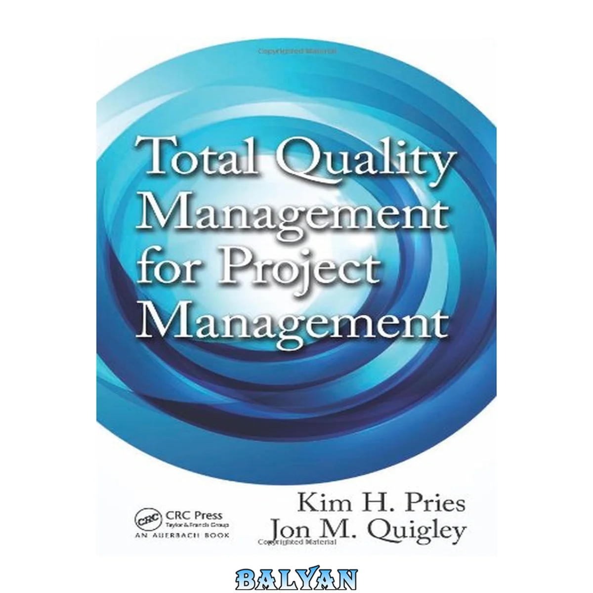 جلد کتاب Total Quality Management for Project Management