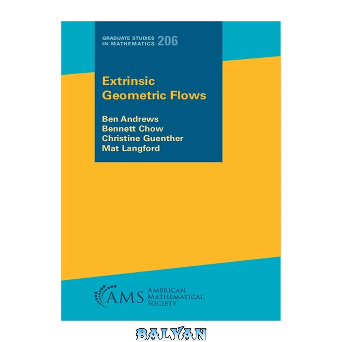 جلد کتاب Extrinsic Geometric Flows (Bookmarks completed)