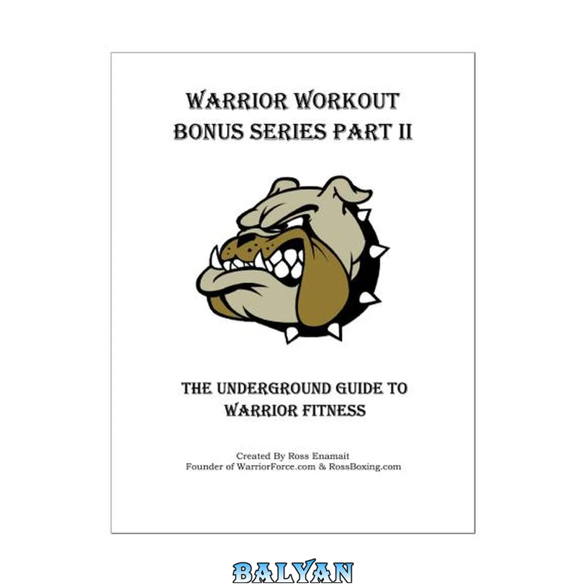 جلد کتاب Microsoft Word - Warrior Workout Bonus Series Part II.doc