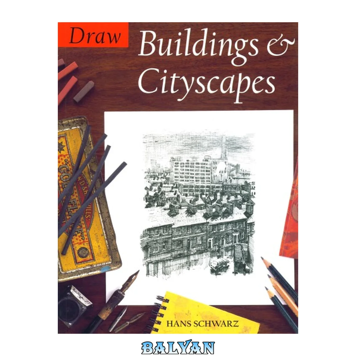 جلد کتاب Draw buildings and cityscapes