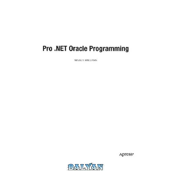 Pro .NET Oracle Programming