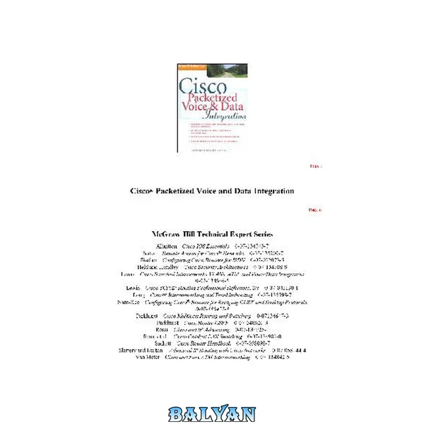 Cisco® packetized voice and data integration