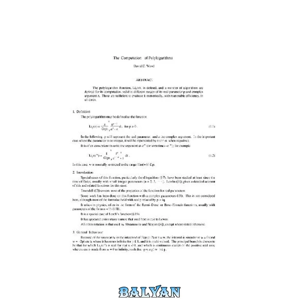 Computation of polylogarithms (tech.rep. 15-92)