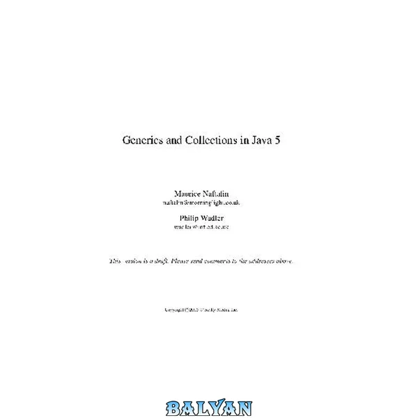 Generics and Collections in Java 5