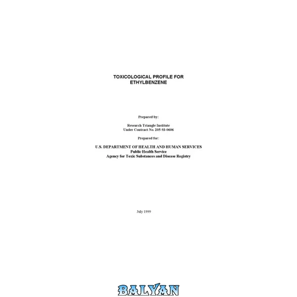 Toxicological profiles - Ethylbenzene