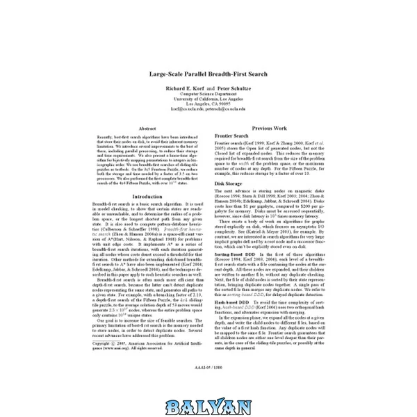 Large-Scale Parallel Breadth-First Search
