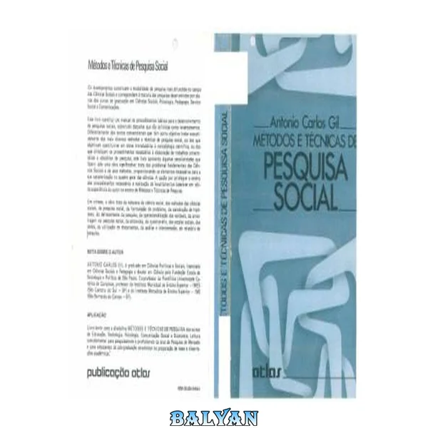 Métodos e Técnicas de Pesquisa Social