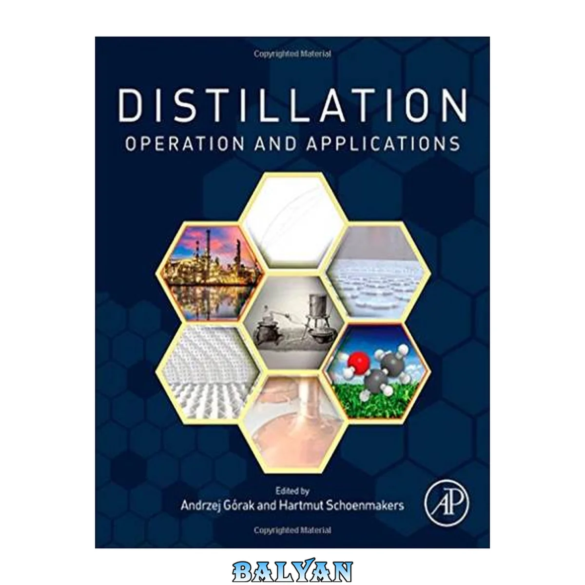 جلد کتاب Distillation: Operation and Applications (Handbooks in Separation Science)