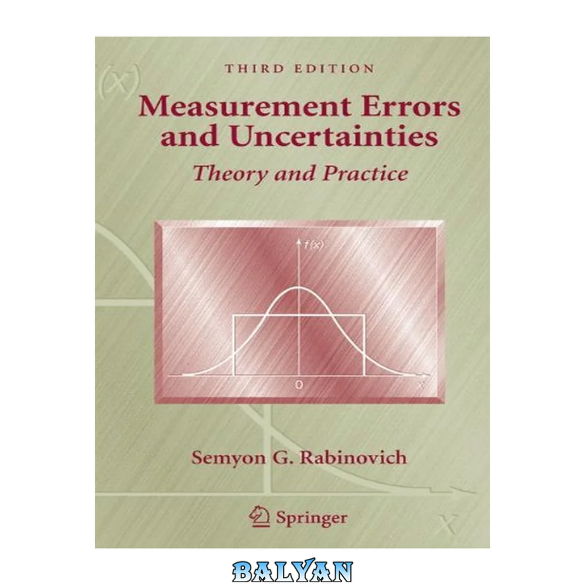 جلد کتاب Measurement errors and uncertainties : theory and practice